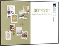 ARCOBIS Cork Board White Board Combo for Wall