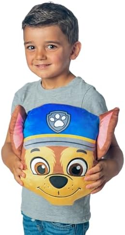 Northwest Paw Patrol Happy Chase Cloud Pillow 12" – Plush Kids Stuffed Toy, Paw Patrol Room Decor, Soft for Boys & Girls, Gift for Kids