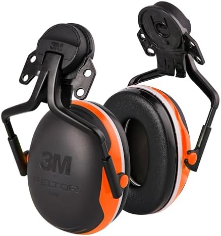 3M PELTOR Hearing Protection Earmuffs, X4 Series Noise Protection, Construction, Manufacturing, Assembly, Sanding