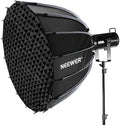 NEEWER Parabolic Softbox Kit, 35.4" Bowens Mount Soft Box, NS72P