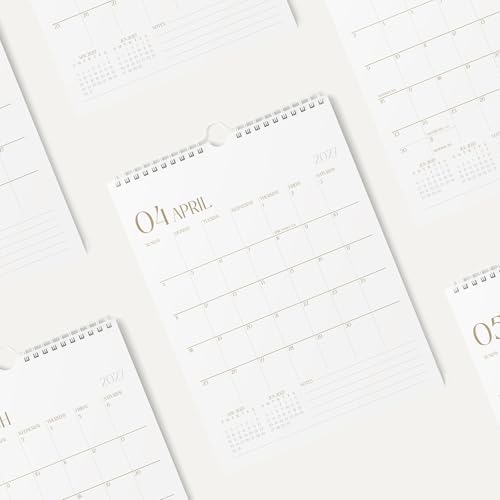 Karto Wall Calendar 2026-2027 8.5x11 in - Stylish