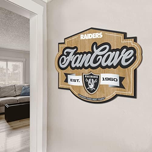 YouTheFan NFL Las Vegas Raiders FanCave Wall Art