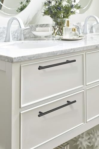 Amerock 10 Pack 7" Bar Pulls Matte Black Drawer Pull
