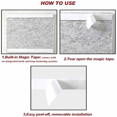 Large Felt Wall Tiles Cork Boards for Office Cubicle, 47"x35" Felt Photo Board Bulletin Tiles Pin Board for Walls Home Decor, Noise Reduction Boards Panels Fors Notes Memos, 12-Pack, Purple