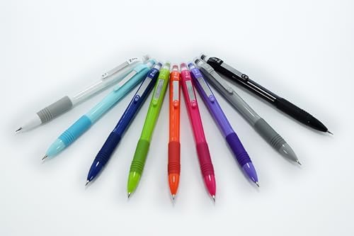 Zebra Pen Z-Grip Mechanical Pencil, 0.7mm #2 HB, Navy Barrels, 12-Pack