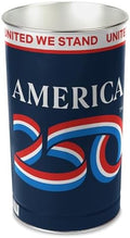 WinCraft Wastebasket - Tapered 15" H Patriotic America 250