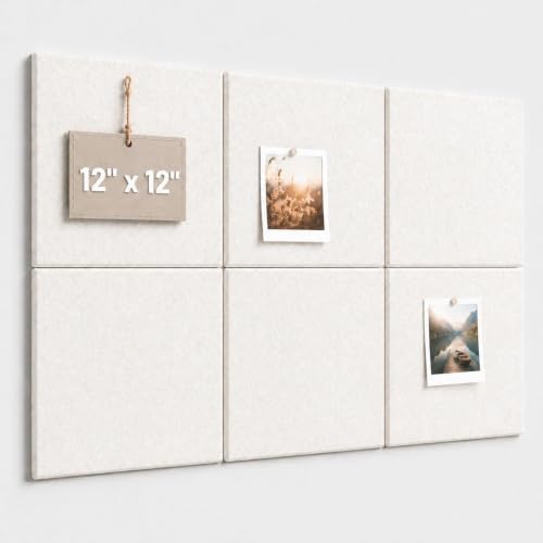 Felt Bulletin Board Tiles, Large Cork Board Alternative,24 x 36 in