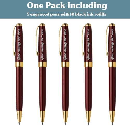 Personalized Office Gift Pens Writing Set - Custom Your Name or Message