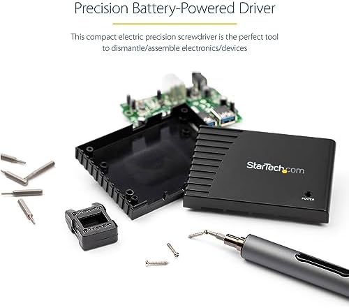 StarTech 20-Bit Electric Precision Screwdriver Set, TAA (CTK20PCEDRIVE)