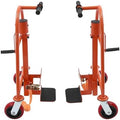 Manual Furniture Move Tool, 1300lbs Split Design Heavy Duty Moving Tool Set Refrigerator Handling Equipment for Moving Offices (Orange)