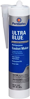 Permatex 81725 Sensor-Safe Ultra Blue RTV Silicone Gasket Maker, 13 oz.