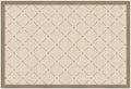 Kate and Laurel Framed Fabric Pinboard 38 x 26, Green Lattice Pattern Printed Linen Classic Bulletin Board for Use as a Vision Board or Wall Organization, Florence Light Brown Frame
