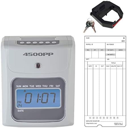 Nile Products - 4500PP Electronic Calculating Time Clock