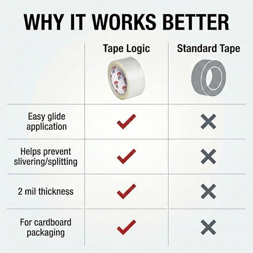 Tape Logic 2" x 110 Yard Clear Packing Tape Pallet - 45 Cases (1620 Rolls) - 2.0 Mil Heavy Duty Shipping Tape - Bulk Strong Acrylic Adhesive Box Sealing Tape for Warehouse & Fulfillment Packaging