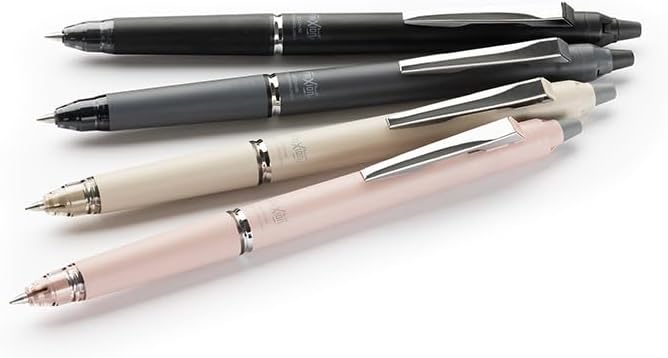 PILOT - Frixion Ball Zone Beige in gift box - Premium erasable retractable pen with thermosensitive ink - Refillable and ergonomic rollerball pen - Black ink - Medium point