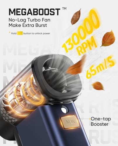 Fanttik B10 Pro Max Electric Air Duster with Powerbank Function (Navy Blue)