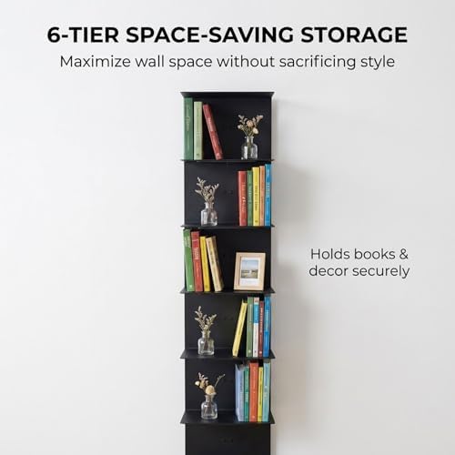 Invisible Floating Bookshelf With Metal Spine Wall Mounted Storage For Books And Decor, Space-Saving Display Unit For Home And Office Use(White,X-Large)