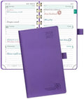 POPRUN Pocket Planner 2026-2027, Small 3.5''x6.5'' Academic Pocket Calendar