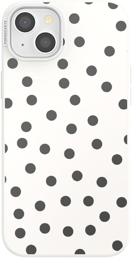 PopSockets iPhone 15 Plus Phone Case with MagSafe- Spotlight Dots | Magnetic, Wireless Charging, Camera & Drop Protection, Phone, Women, Electronic Accessories, For iPad/Kindle/iPhone/Android