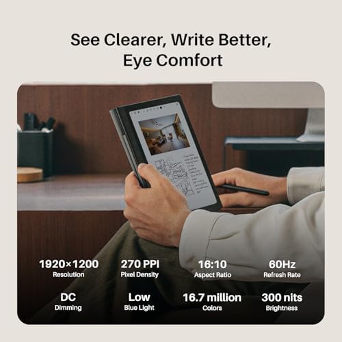 HUION Note E 8.4" Digital Notebook with Battery-Free Magnetic Pen