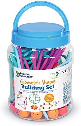 Learning Resources Geometric Shapes Building Set
