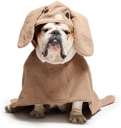 BARKBOX Dog Bathrobe - for Dogs - Medium