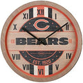 FOCO NFL Wooden Barrel Wall Clock