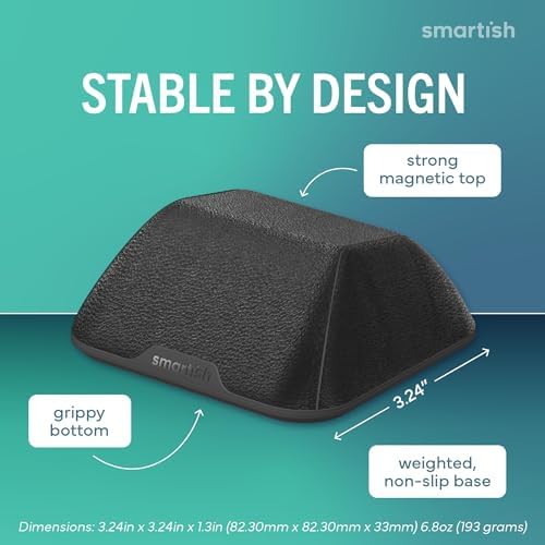 Smartish Magnetic Cord Holder, Cable Wrangler, Nightstand & Desk Organizer