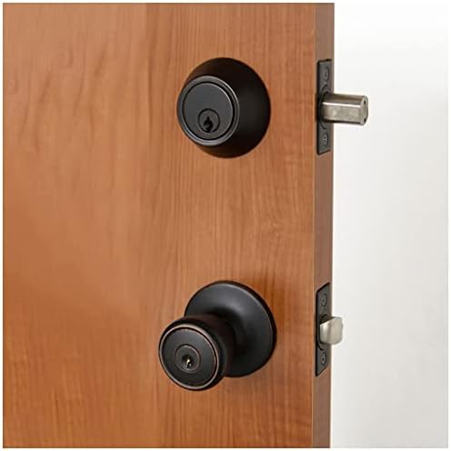 Design House Terrace Keyed Entry Door Knob, Oil Rubbed Bronze