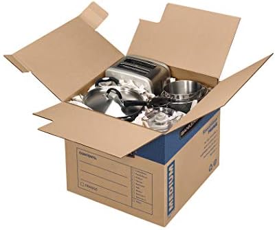 Bankers Box 15-Pack Medium Prime HD Moving Boxes with Reinforced Handles