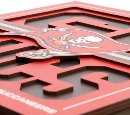 YouTheFan NFL Tampa Bay Buccaneers Slogan Series 3D Wall Art