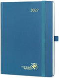 POPRUN 2027 Planner Weekly and Monthly, 6.5" x 8.75", Daily Calendar Book