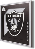 YouTheFan NFL Las Vegas Raiders 3D Logo Series Wall Art