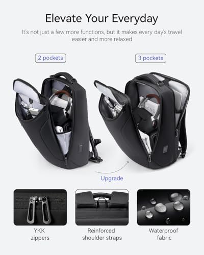 MARK RYDEN Business Backpack for Men, 17.3 Inch Laptop Backpack