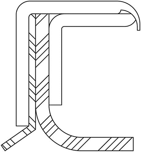 National 5273 Engine Crankshaft Seal for 2000 - 2011 Chevrolet Impala
