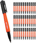 KLEIN TOOLS 80190 Skribes Fine Tip Permanent Markers, Professional-Grade Ink, Multi-Surface Jobsite Marker for Wet, Dry and Oily Surfaces, Black, 36-Pack