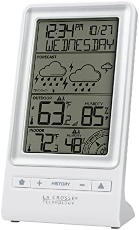 La Crosse Technology 308-1415FCT Wireless Forecast Station, White