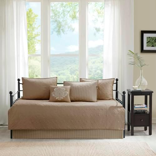 Madison Park Classic Cottage Cotton Daybed Cover Set, 6PC, 39"x75"