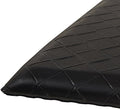 Amazon Basics Anti-Fatigue Standing Mat, Non-Slip, Cushioned, Stain Resistant Comfort Mat for Home, Office and Standing Desk, 20" x 36" x 0.6", Geometric, Black, 5-Pack