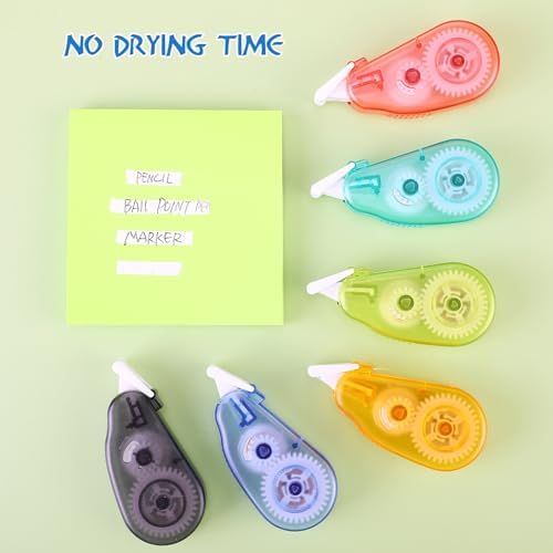 Chivao 100 Pack Mini Correction Tape Bulk for School, Office