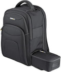 StarTech.com Unisex Backpack, Laptop/Tablet Pockets, Nylon, Black