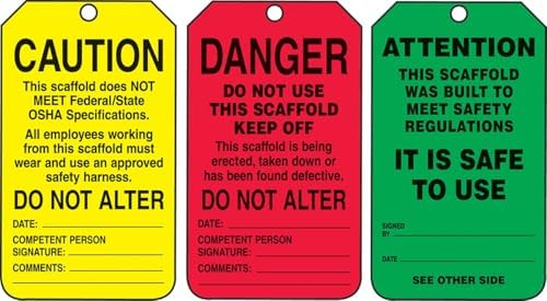 AccuformNMC Danger/Caution/Attention