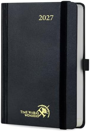 POPRUN 2027 Pocket Daily Planner One Page Per Day, 4.25"x6.25",Day Planner