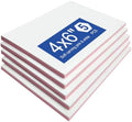 Falling in Art 5 Pack 4x6 Rubber Carving Block, Easy Cut Lino Blocks