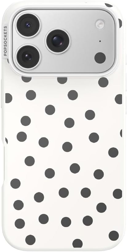 PopSockets iPhone 17 Pro Phone Case with MagSafe- Spotlight Dots | Magnetic, Wireless Charging, Camera & Drop Protection, Phone, Women, Electronic Accessories, For iPad/Kindle/iPhone/Android