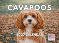 Cavapoo Calendar 2027 Monthly Wall Calender 12 Month