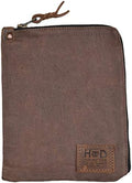 Hide & Drink, Scribbler Case for Notebook Handmade from Waxed Canvas (Honey Bourbon)