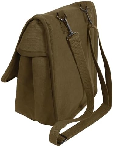 Rothco Canvas Map Case Shoulder Bag with Organizer Pocket
