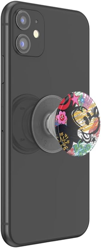 PopSockets Adhesive Phone Grip, Holder- Mickey Be Kind | Secure Comfortable Hold, Anti-Drop, Kickstand, Disney, Mickey Mouse, Minnie, Fun, Cool, Unique