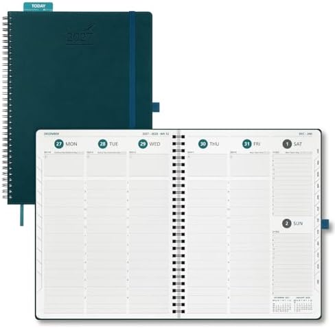 BEZEND 2027 Planner Weekly and Monthly, Daily Calendar Book, Large 8.5"x11"